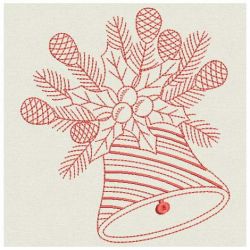 Redwork Christmas 2 15(Md) machine embroidery designs
