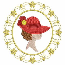 Red Hat Lady 05 machine embroidery designs