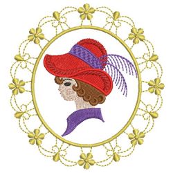 Red Hat Lady 06 machine embroidery designs