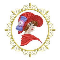 Red Hat Lady 08 machine embroidery designs