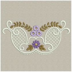 Heirloom Purple Flowers 1 09 machine embroidery designs