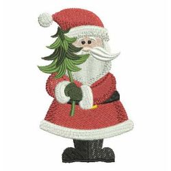 Cute Christmas Santa 09 machine embroidery designs