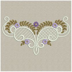 Heirloom Purple Flowers 2 07 machine embroidery designs