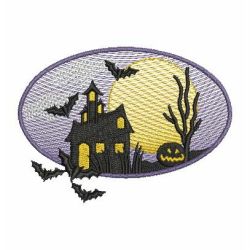Halloween Scenes 2 02 machine embroidery designs