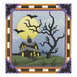 Halloween Scenes 2 03 machine embroidery designs