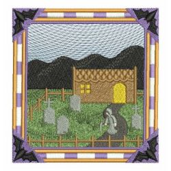 Halloween Scenes 2 07 machine embroidery designs