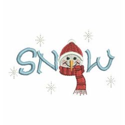 Lovely Christmas Snowman 1 08 machine embroidery designs