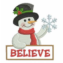 Lovely Christmas Snowman 2 02 machine embroidery designs