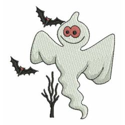 Halloween Ghosts 09 machine embroidery designs