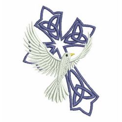 Doves and Cross 09 machine embroidery designs