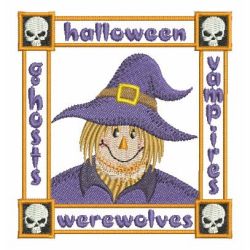 Halloween Scarecrow 01 machine embroidery designs