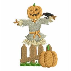 Halloween Scarecrow 09 machine embroidery designs