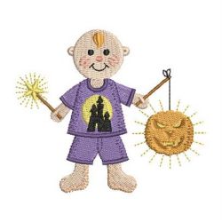 Baby first Halloween 08 machine embroidery designs