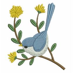Blue Birds 01 machine embroidery designs
