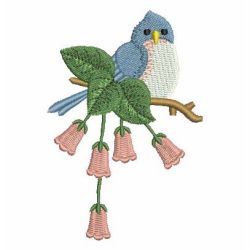 Blue Birds 05 machine embroidery designs
