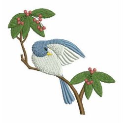 Blue Birds 08 machine embroidery designs