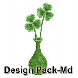 St Patrick Festival Clover(Md) machine embroidery designs