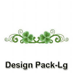 St Patrick Festival Clover(Lg) machine embroidery designs