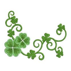 St Patrick Festival Clover 03(Md) machine embroidery designs