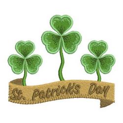 St Patrick Festival Clover 06(Md) machine embroidery designs