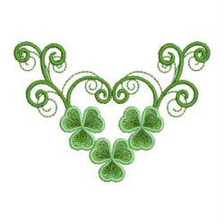 St Patrick Festival Clover 08(Md) machine embroidery designs