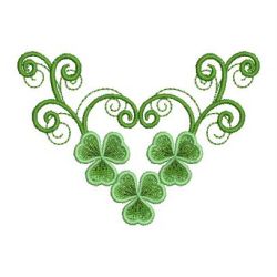 St Patrick Festival Clover 08(Lg) machine embroidery designs