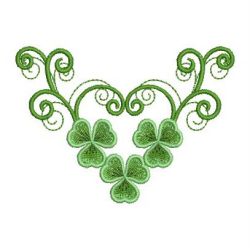 St Patrick Festival Clover 08(Lg) machine embroidery designs