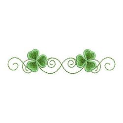 St Patrick Festival Clover 09(Md) machine embroidery designs
