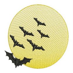 Halloween Moonlight Shadow 06 machine embroidery designs