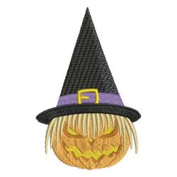 Halloween Pumpkin Scarecrow 02 machine embroidery designs