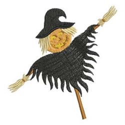 Halloween Pumpkin Scarecrow 06 machine embroidery designs