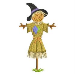 Halloween Pumpkin Scarecrow 09 machine embroidery designs