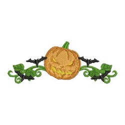 Heirloom Halloween Pumpkins 02 machine embroidery designs