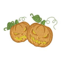Heirloom Halloween Pumpkins 03 machine embroidery designs