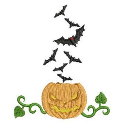 Heirloom Halloween Pumpkins 06 machine embroidery designs