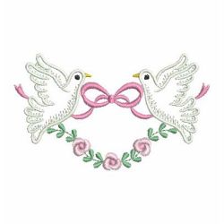 Vintage Doves 1 03(Lg) machine embroidery designs