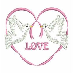 Vintage Doves 1 05(Sm) machine embroidery designs