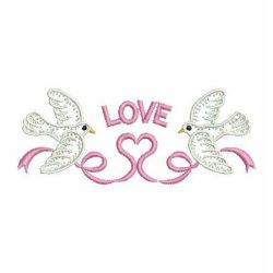 Vintage Doves 1 09(Lg) machine embroidery designs
