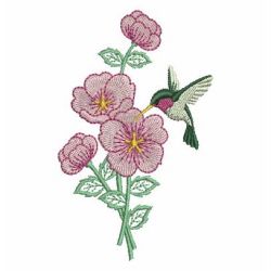 Hummingbird 01 machine embroidery designs