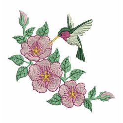 Hummingbird 04 machine embroidery designs