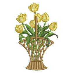 Fragrant Tulips 1 09 machine embroidery designs