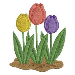 Fragrant Tulips 2 04 machine embroidery designs