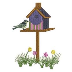 Birdhouses 01 machine embroidery designs