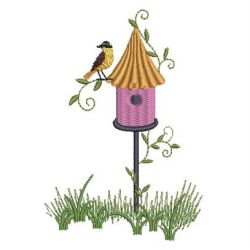 Birdhouses 02 machine embroidery designs