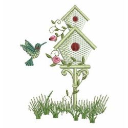 Birdhouses 03 machine embroidery designs