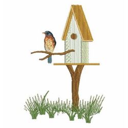 Birdhouses 04 machine embroidery designs