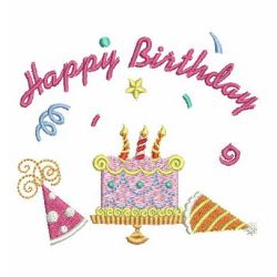Heirloom Birthday 06 machine embroidery designs