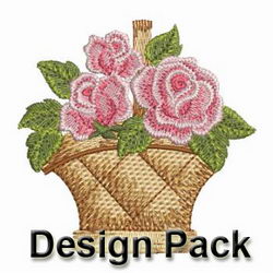 Fragrant Roses machine embroidery designs