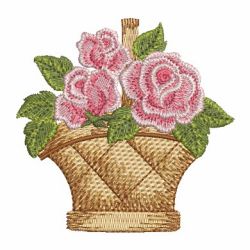 Fragrant Roses 02 machine embroidery designs