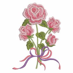Fragrant Roses 03 machine embroidery designs